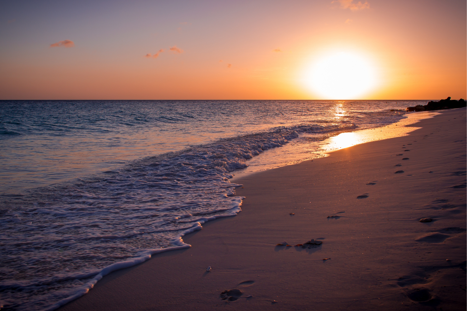 beach sunset
